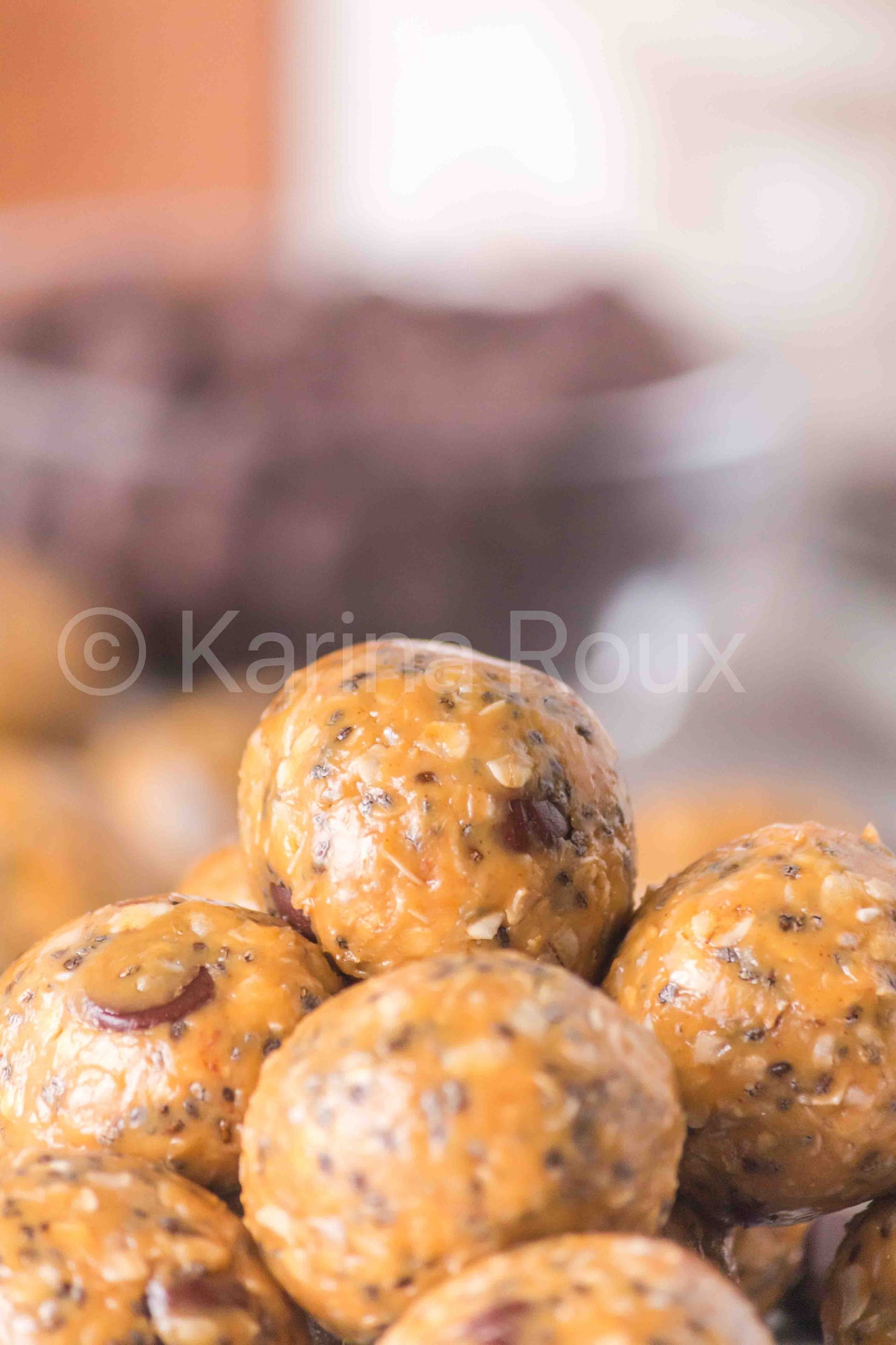 Peanut butter oatmeal balls (4 sets only)