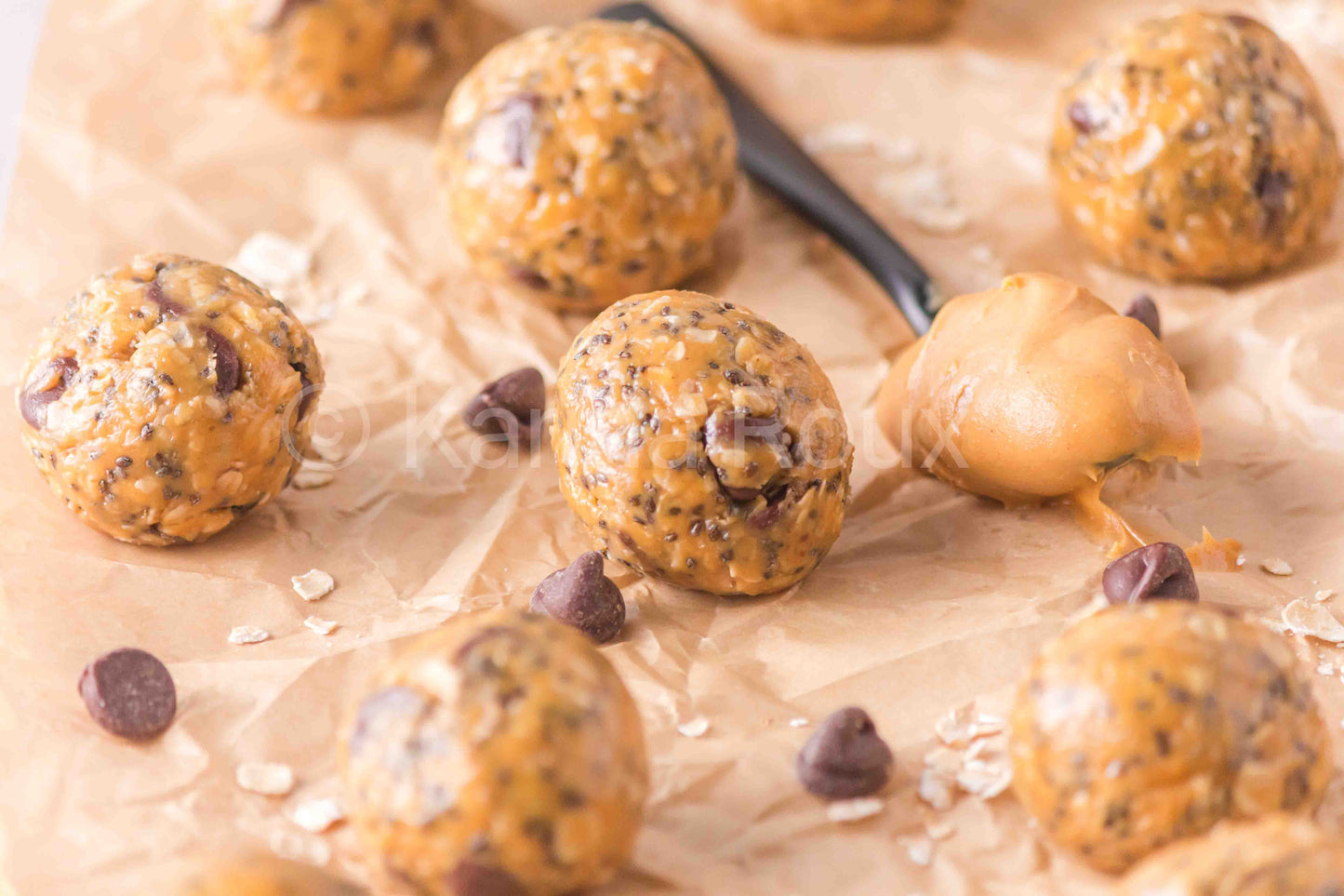 Peanut butter oatmeal balls (4 sets only)