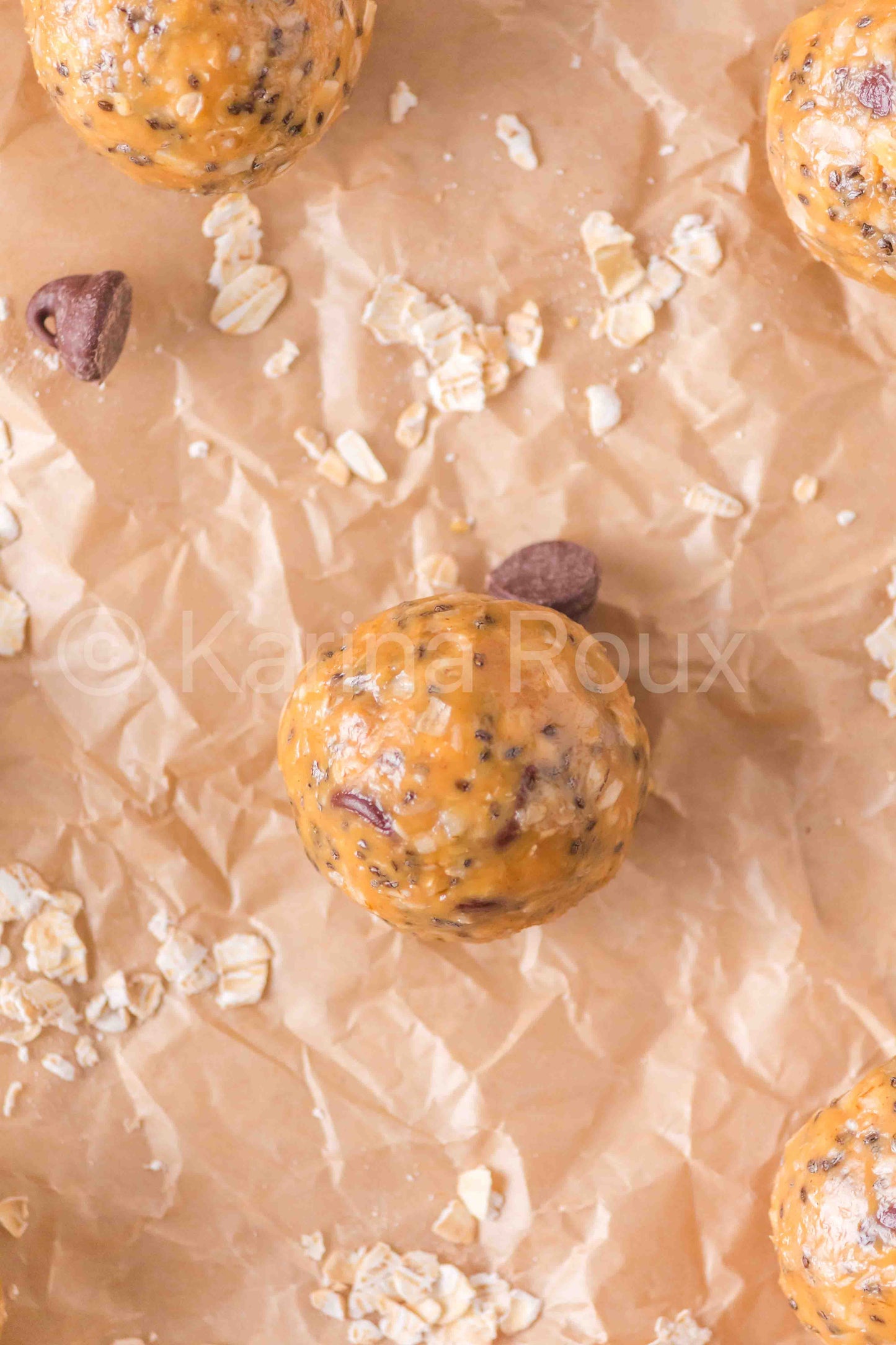 Peanut butter oatmeal balls (4 sets only)