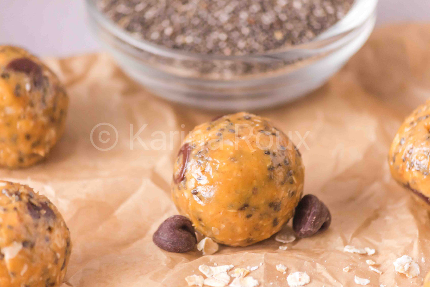 Peanut butter oatmeal balls (4 sets only)