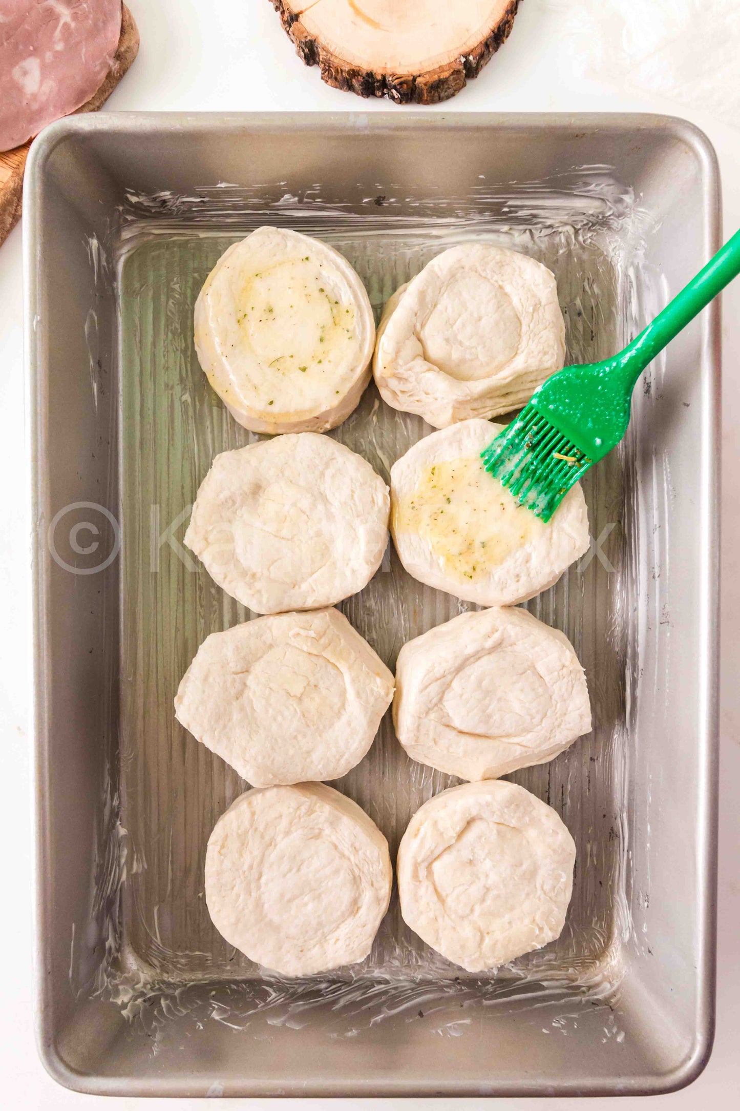 Roast beef biscuit bake sliders