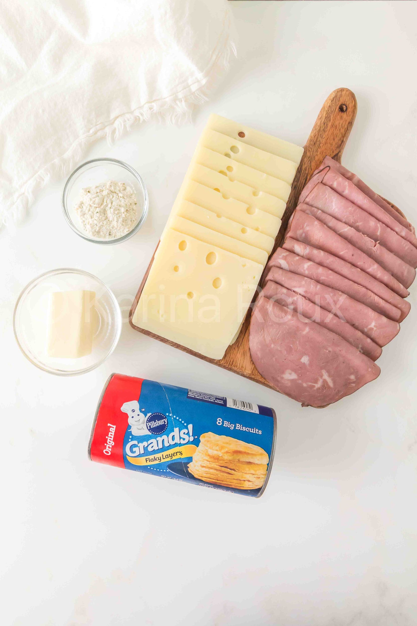 Roast beef biscuit bake sliders