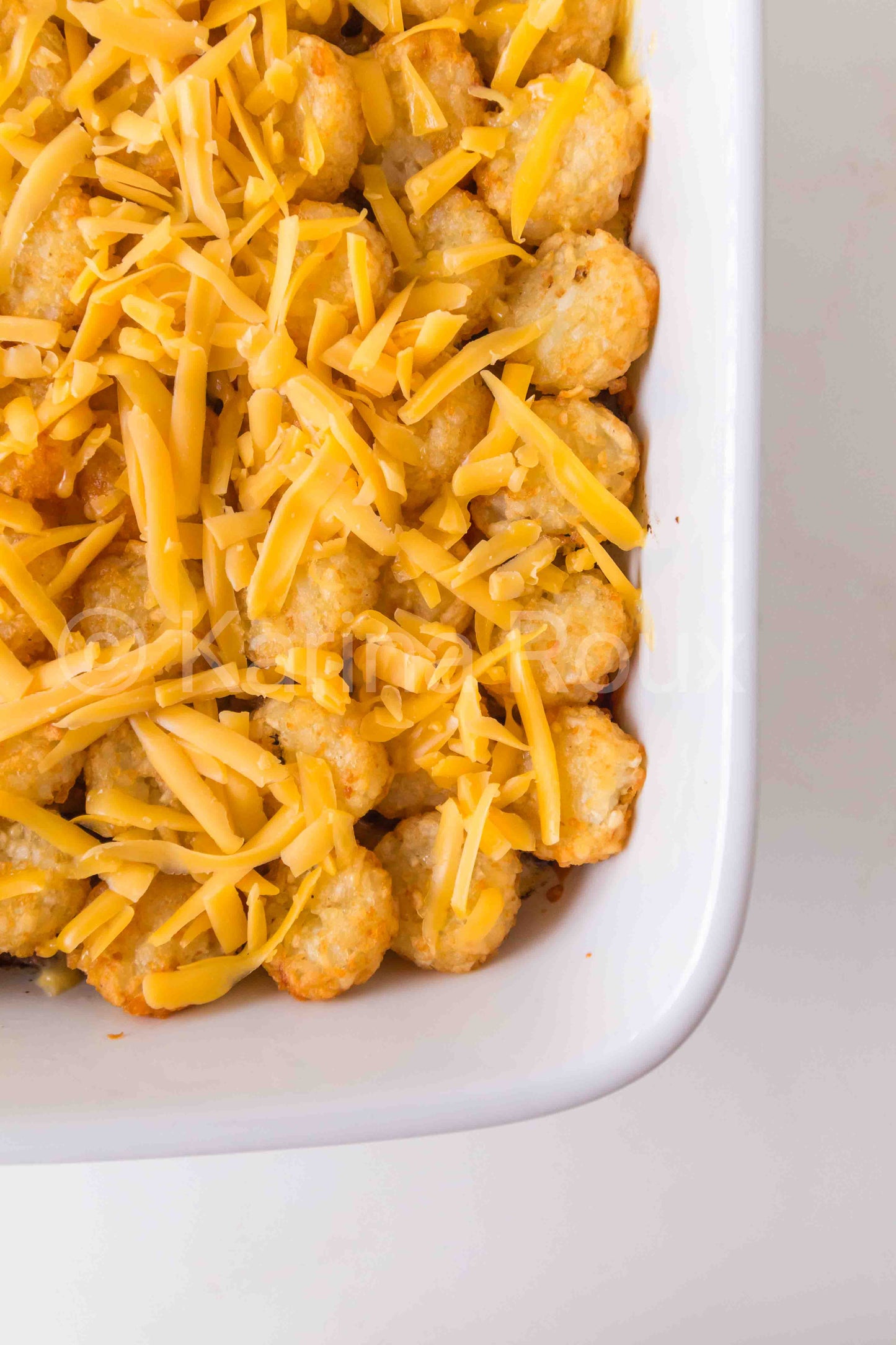Sloppy Joe Tater Tot Casserole