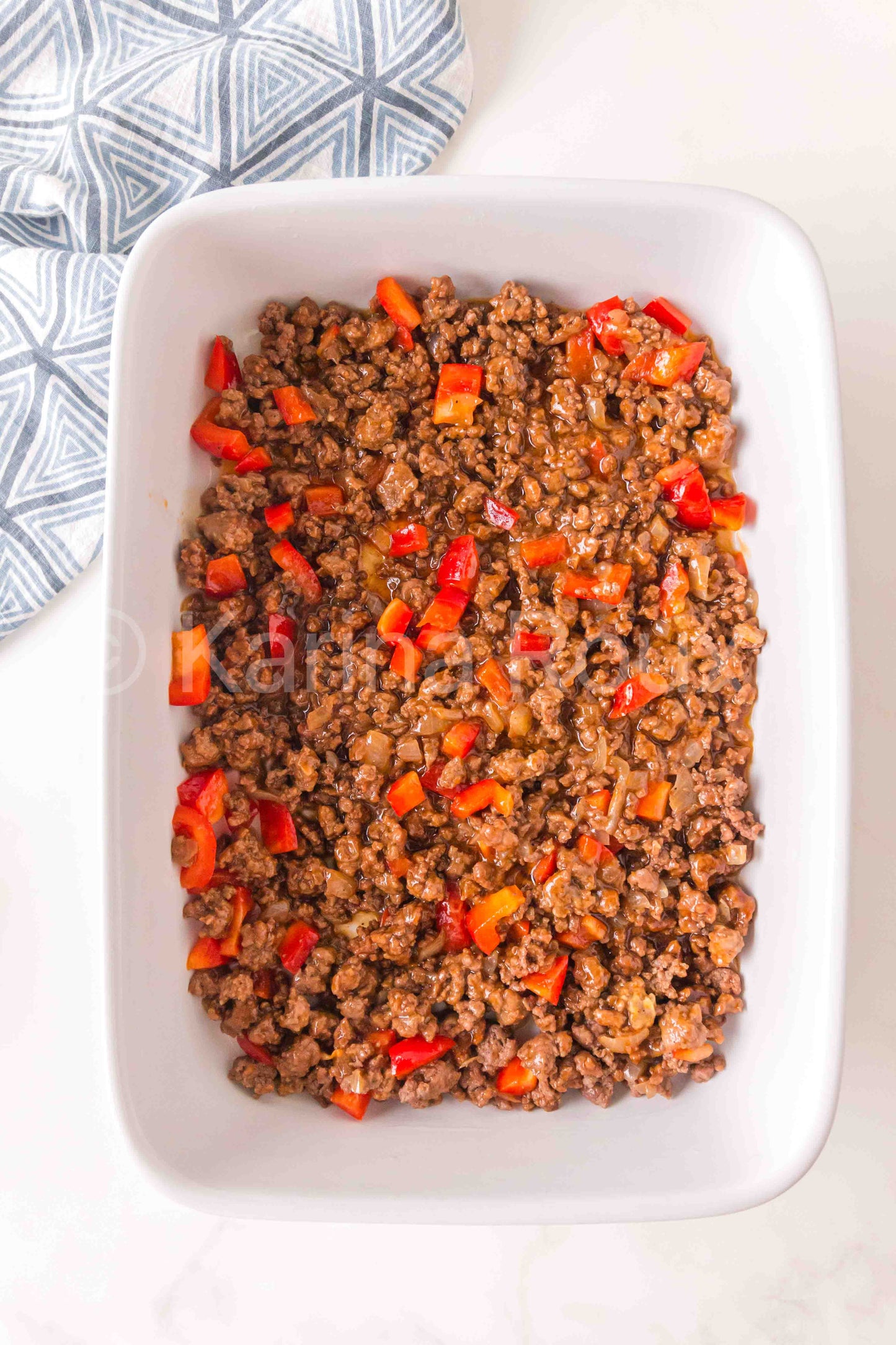 Sloppy Joe Tater Tot Casserole