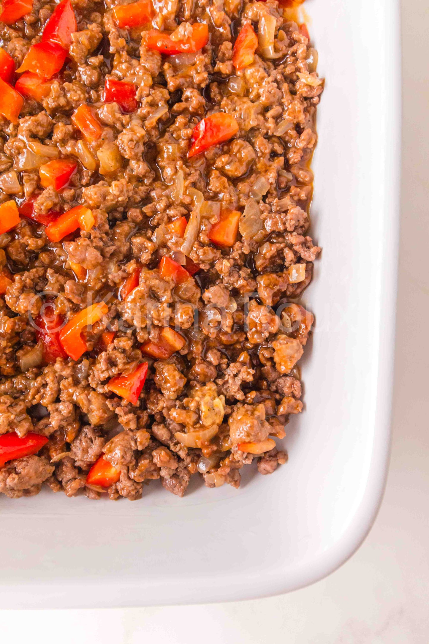 Sloppy Joe Tater Tot Casserole