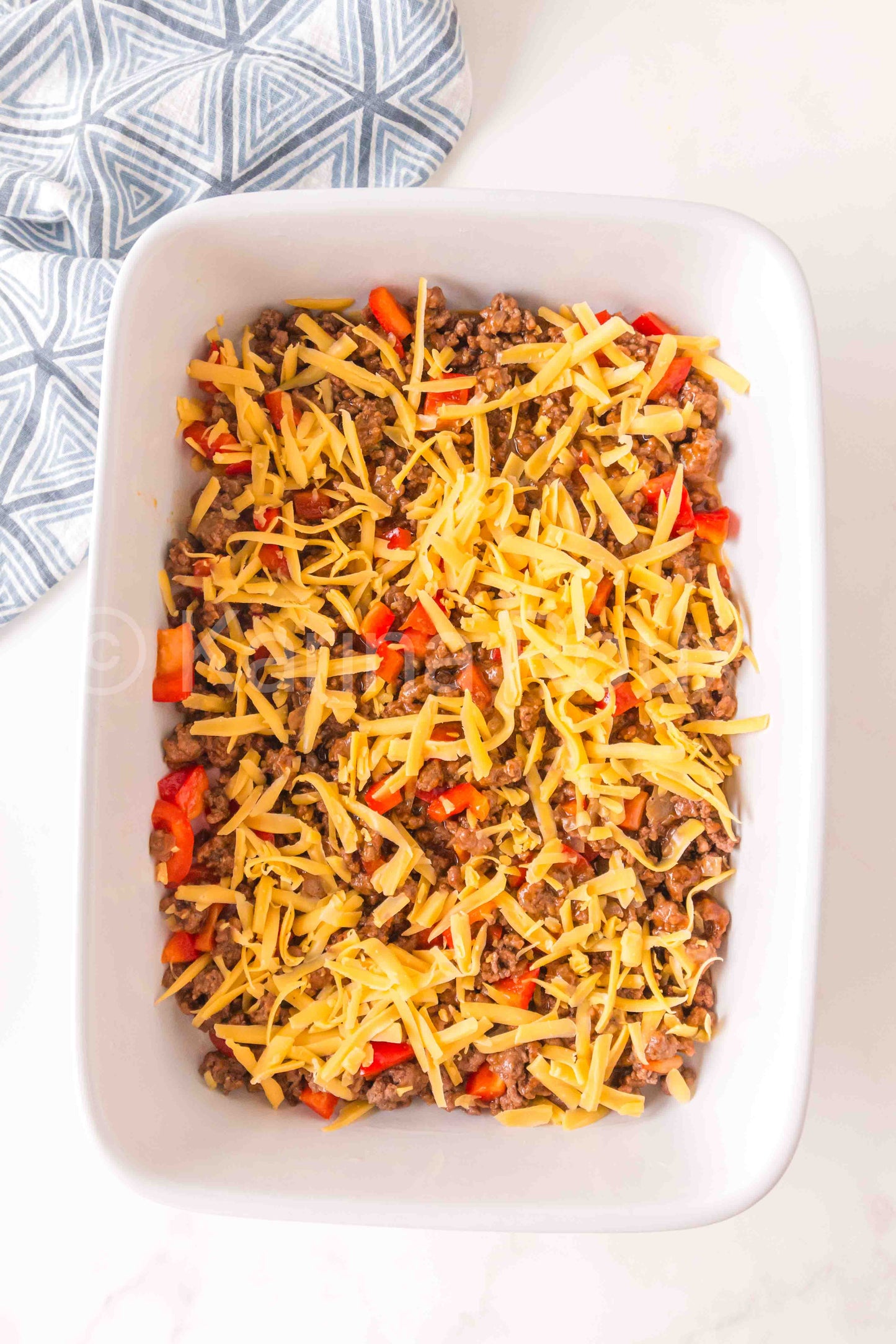 Sloppy Joe Tater Tot Casserole