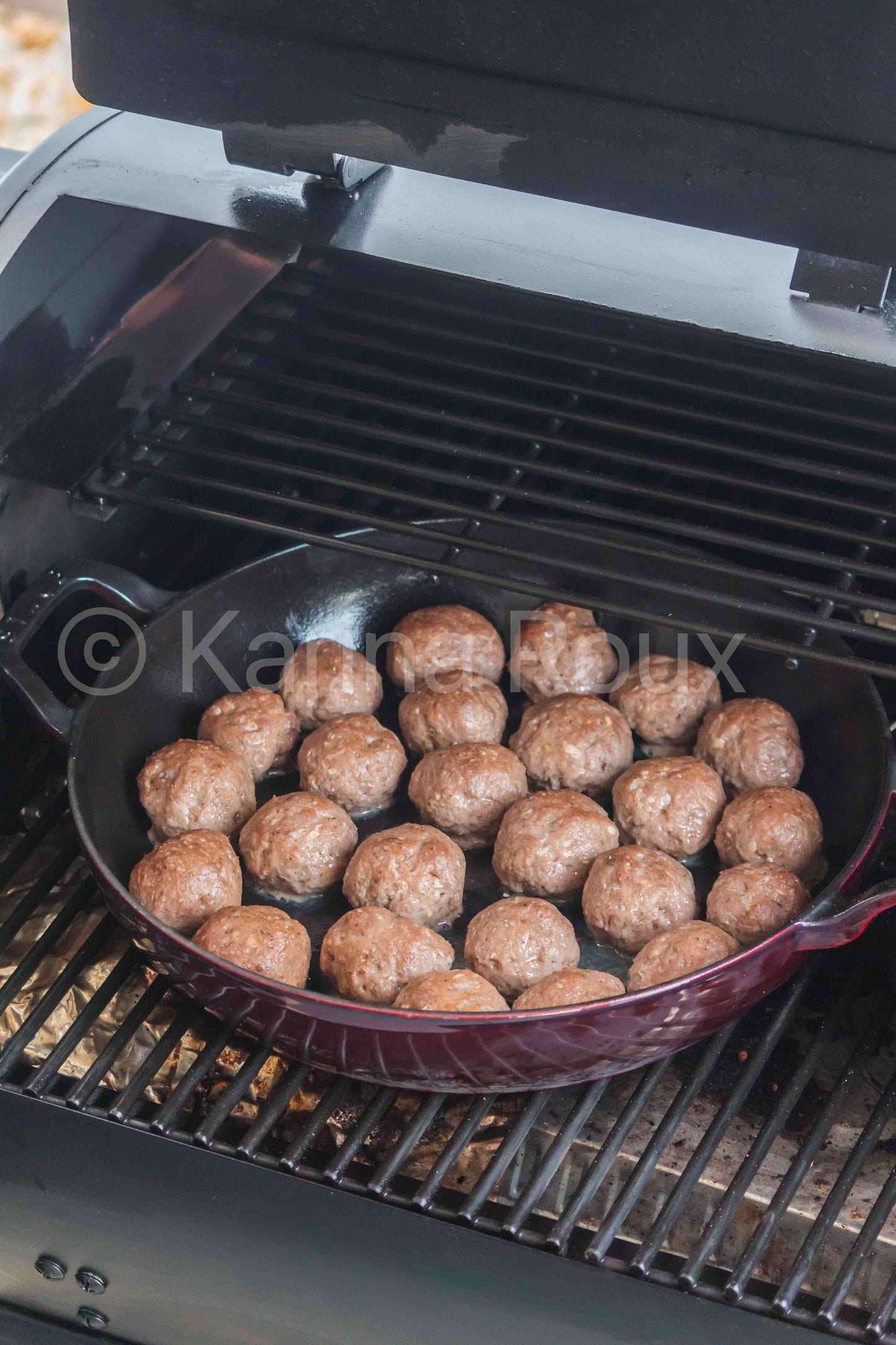 Smoked Swedish Meatballs