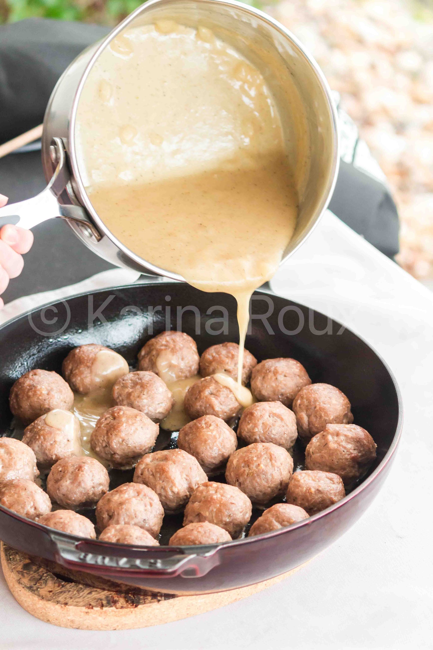 Smoked Swedish Meatballs
