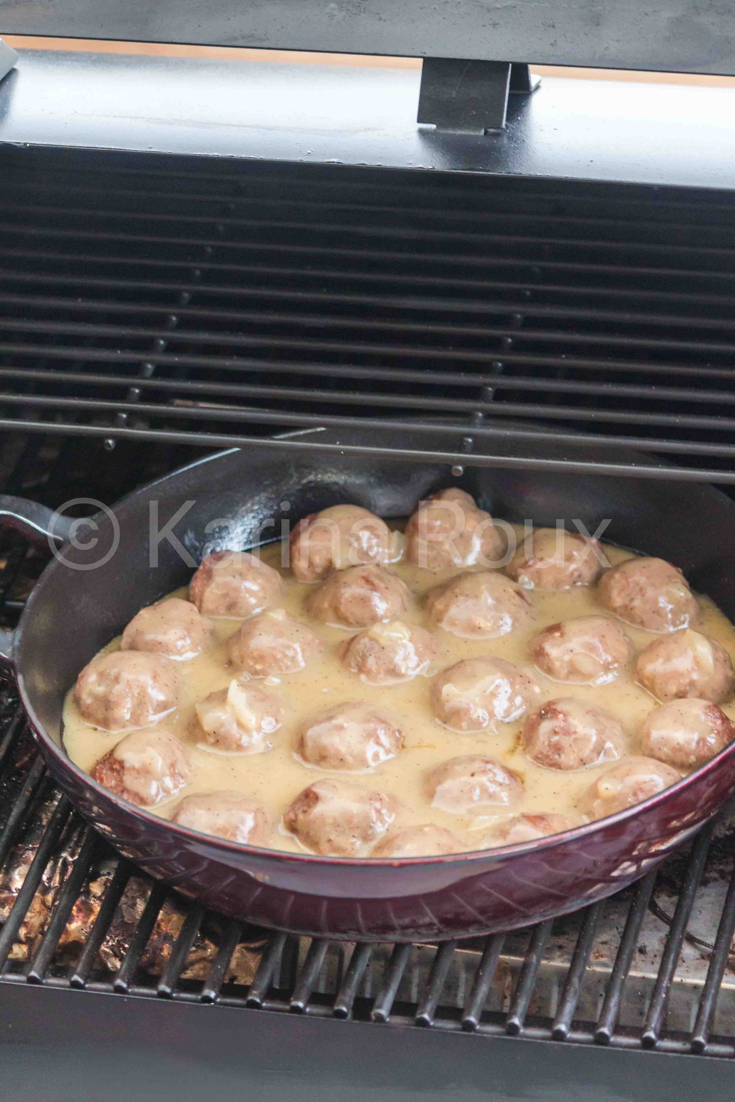 Smoked Swedish Meatballs