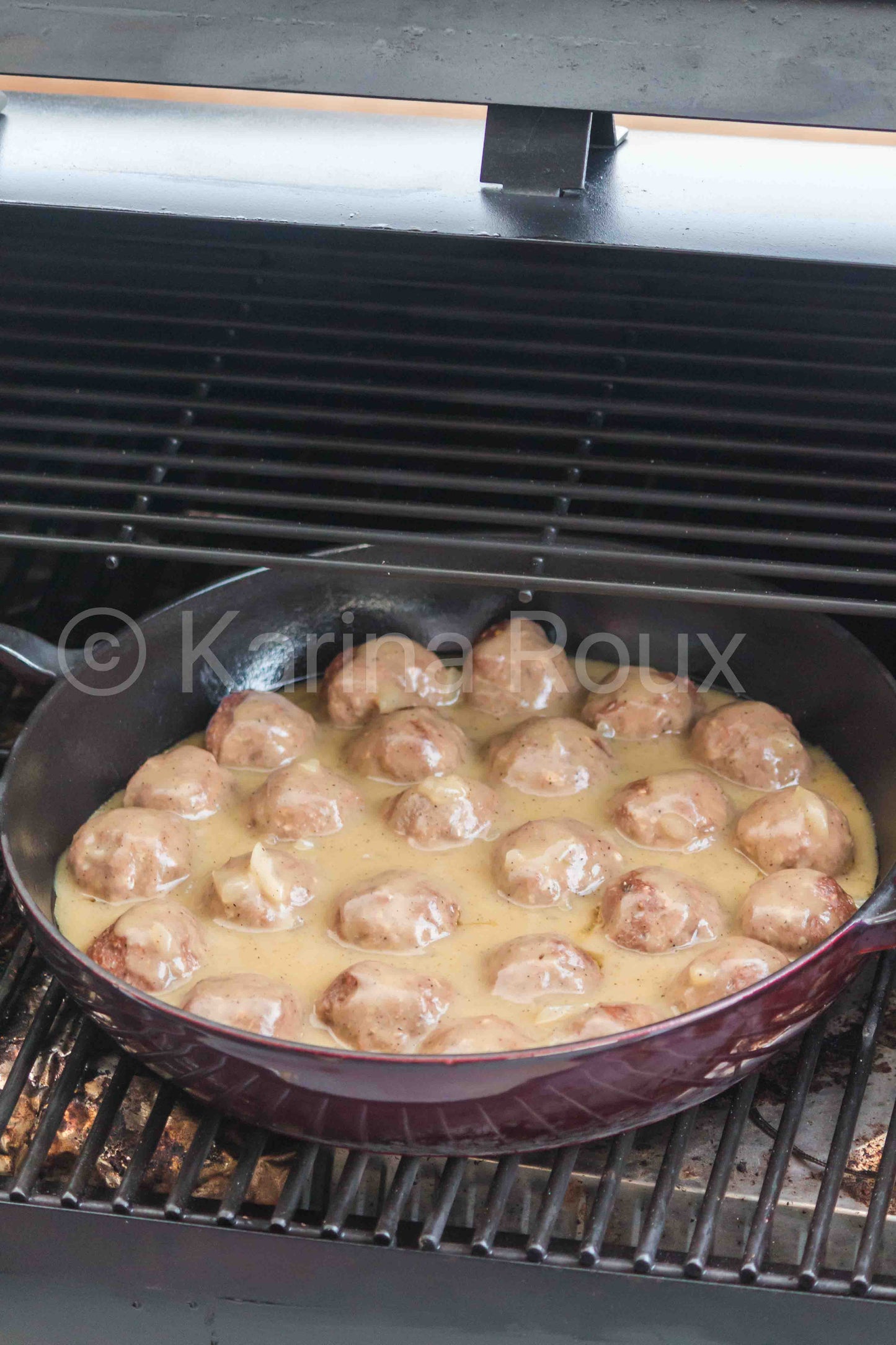 Smoked Swedish Meatballs