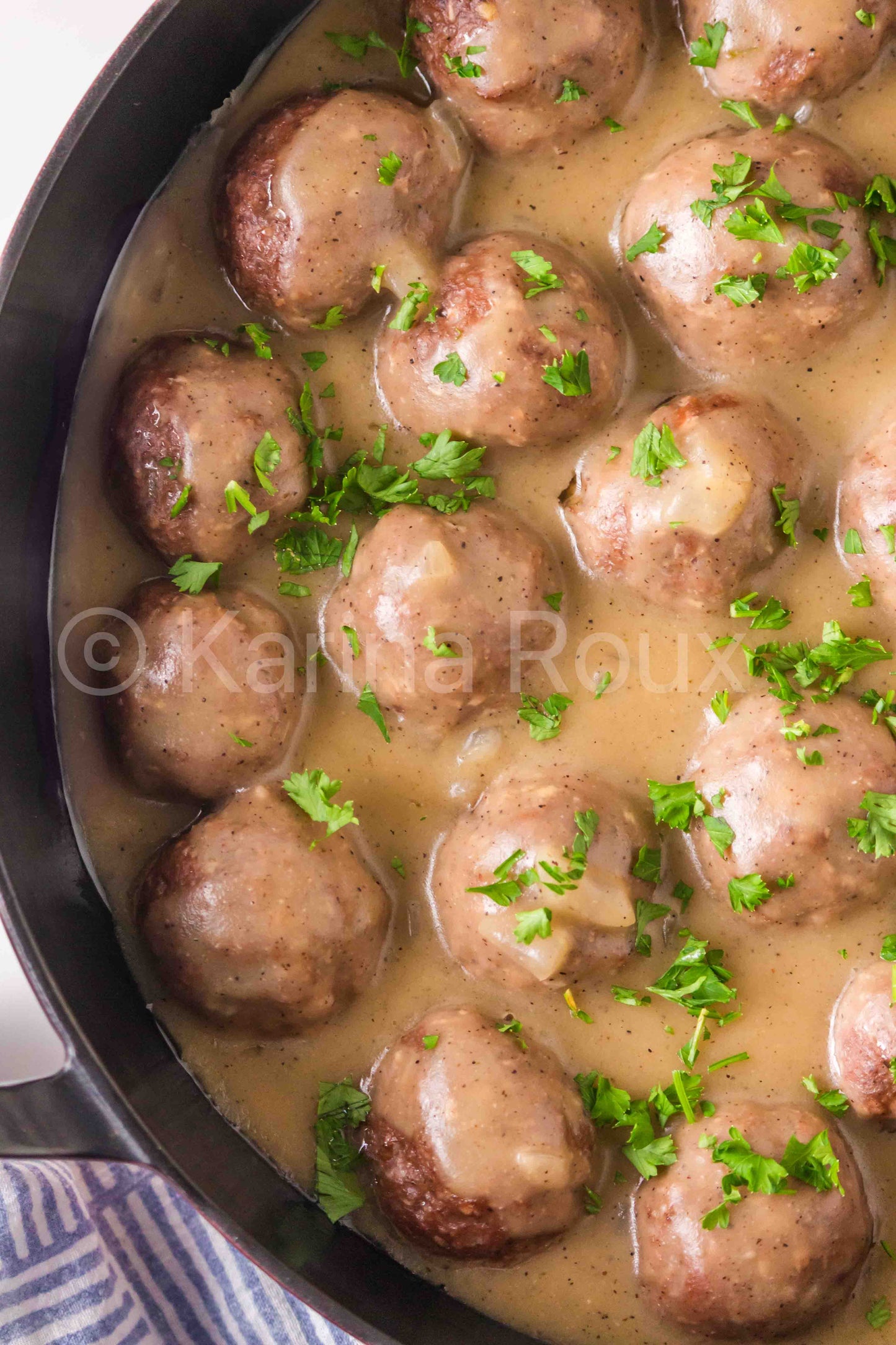 Smoked Swedish Meatballs