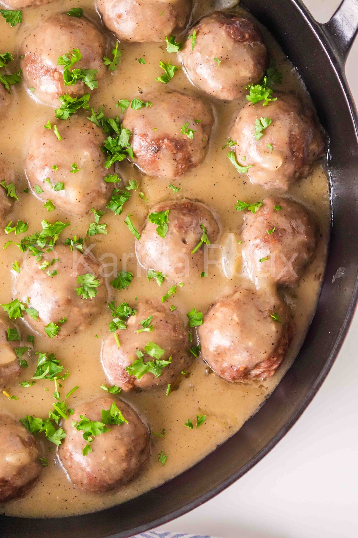 Smoked Swedish Meatballs