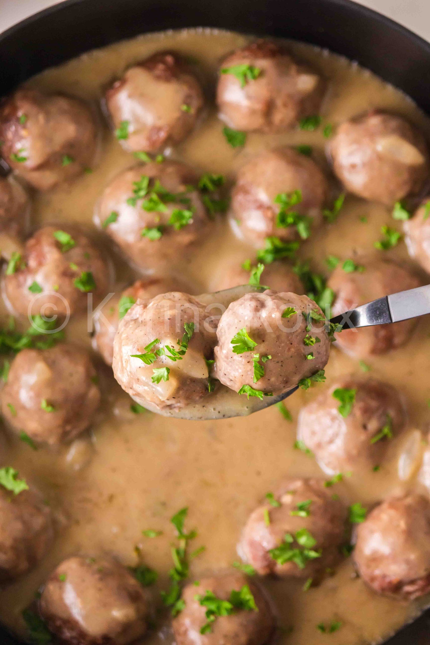 Smoked Swedish Meatballs