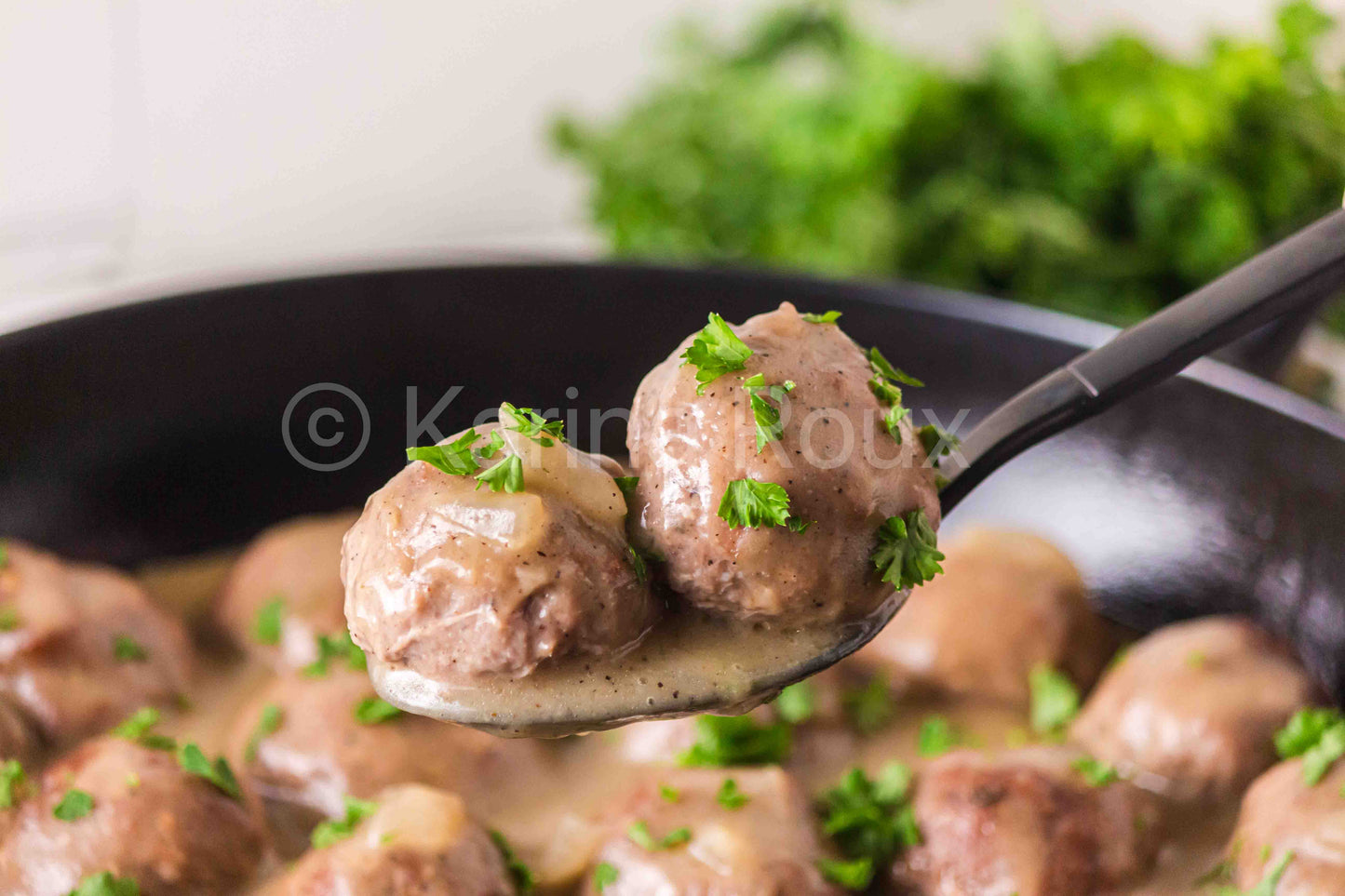 Smoked Swedish Meatballs