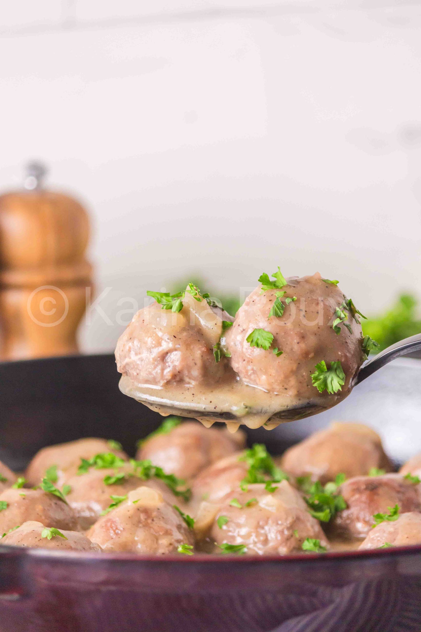 Smoked Swedish Meatballs
