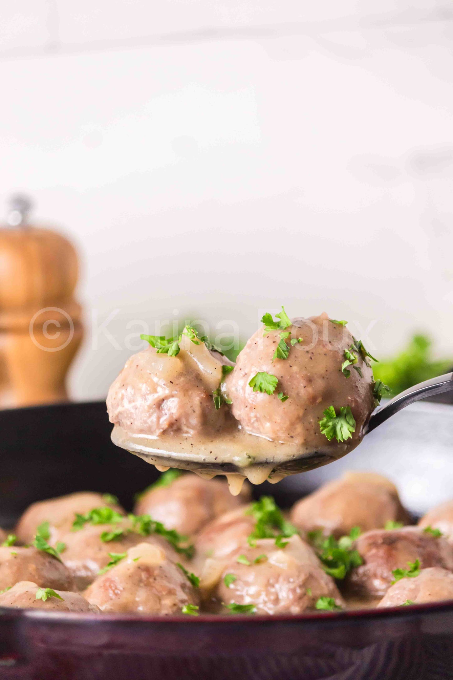 Smoked Swedish Meatballs