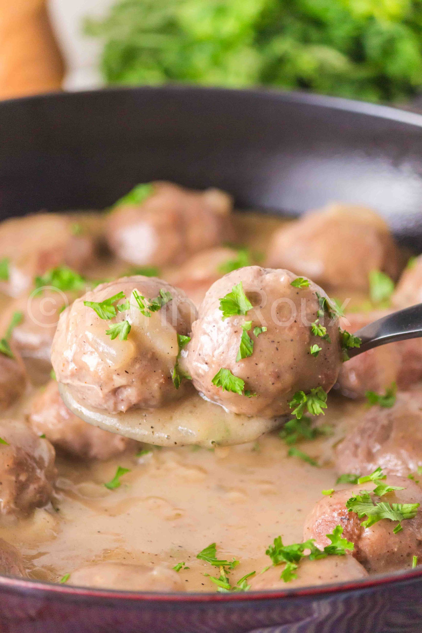 Smoked Swedish Meatballs