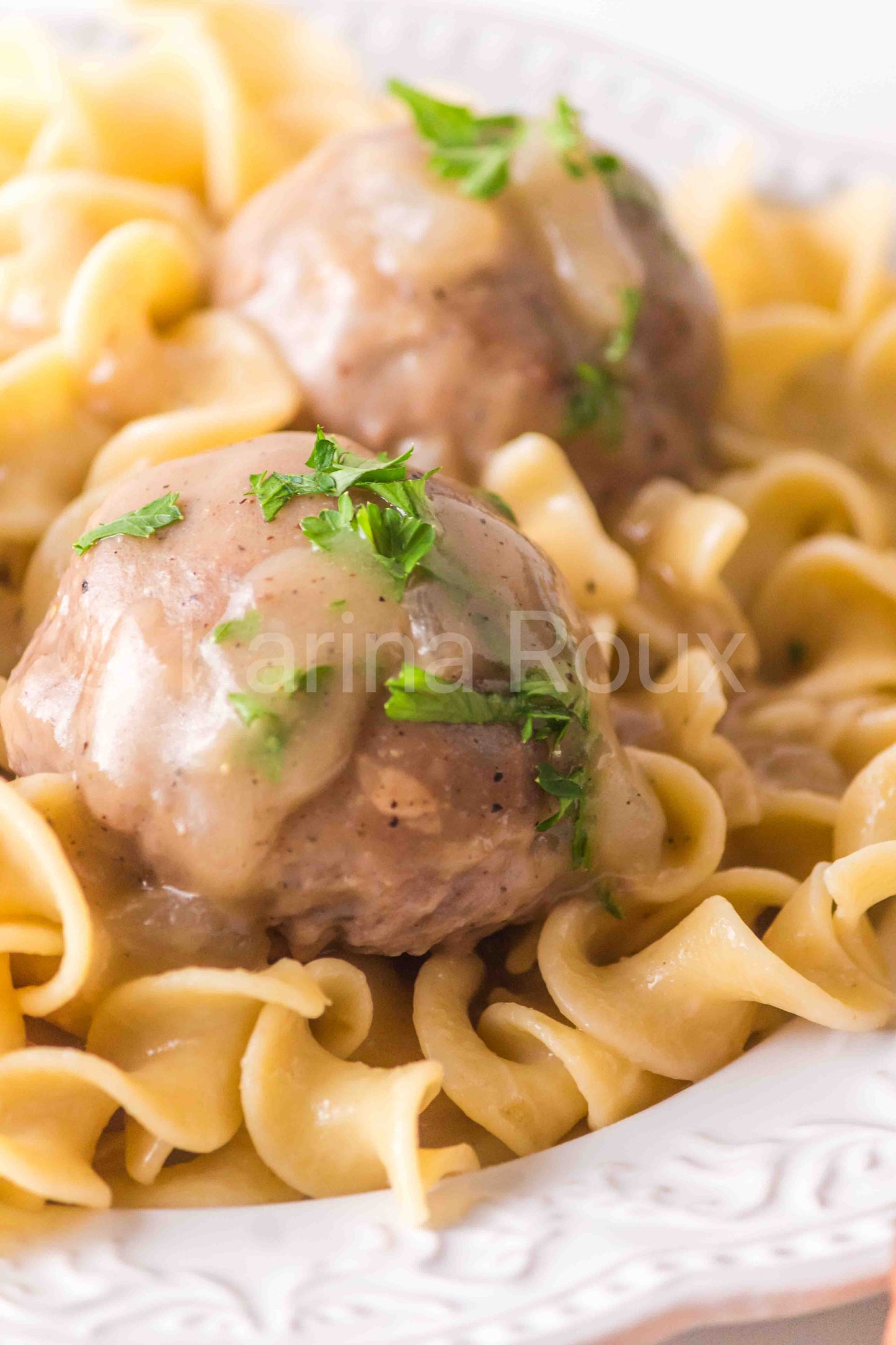 Smoked Swedish Meatballs