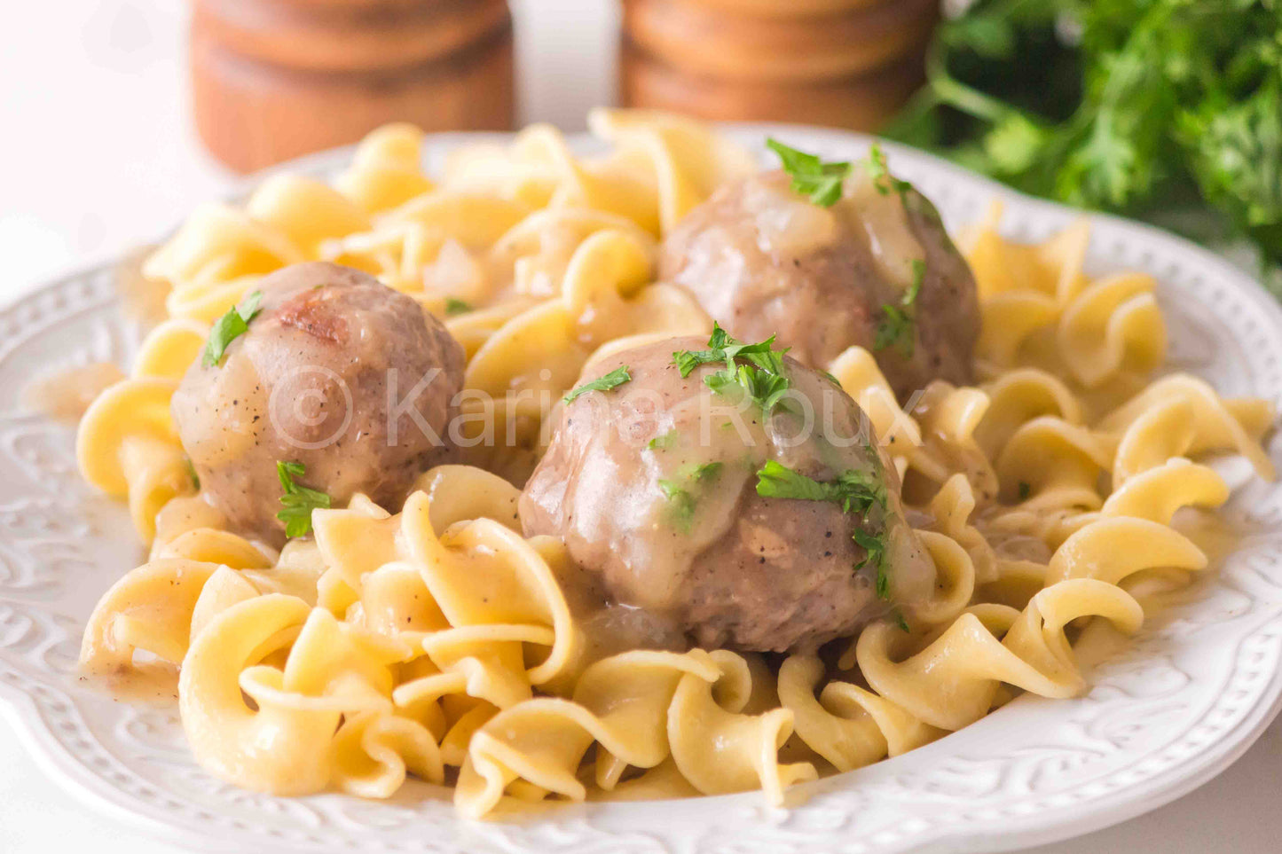 Smoked Swedish Meatballs