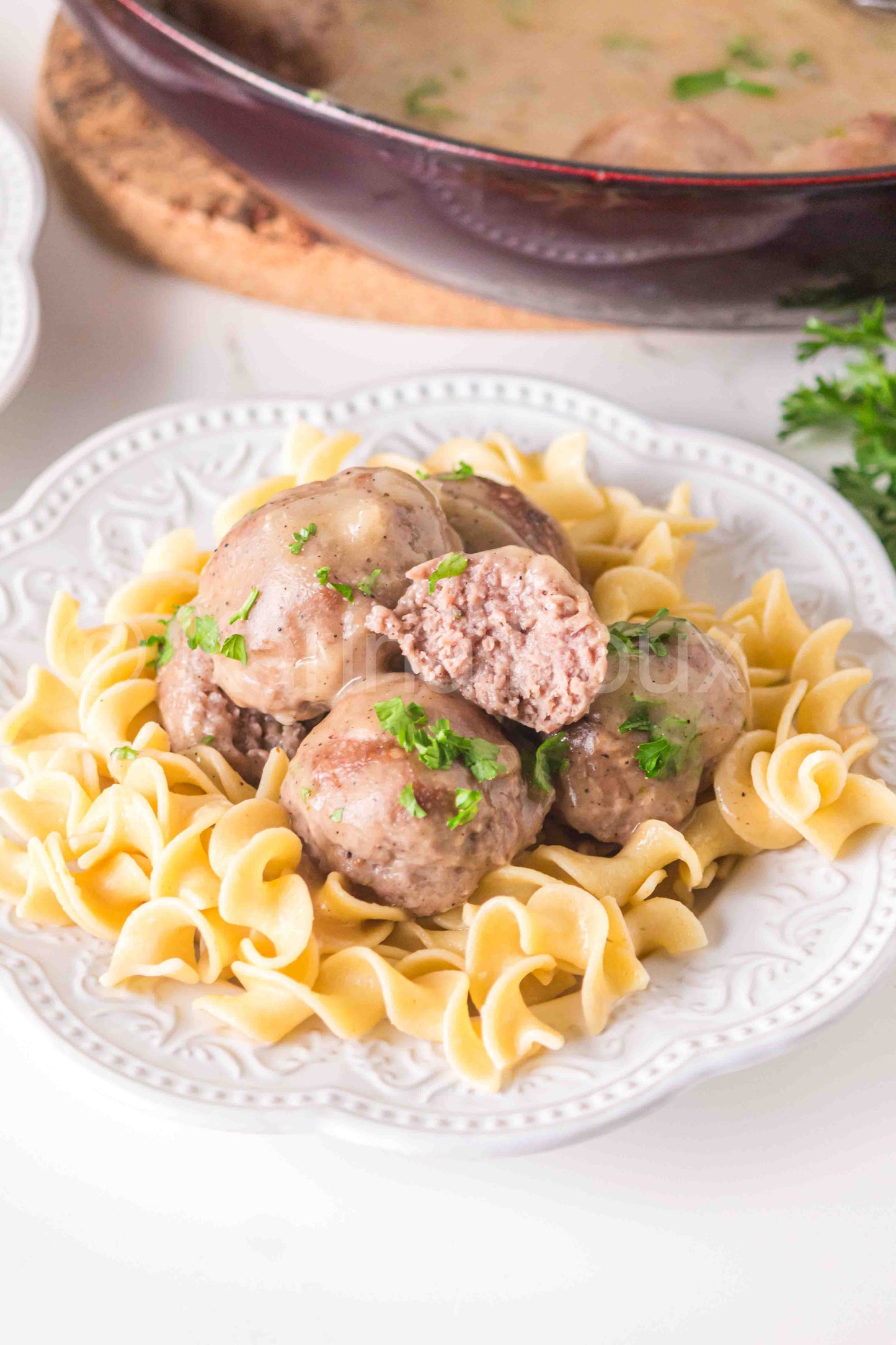 Smoked Swedish Meatballs