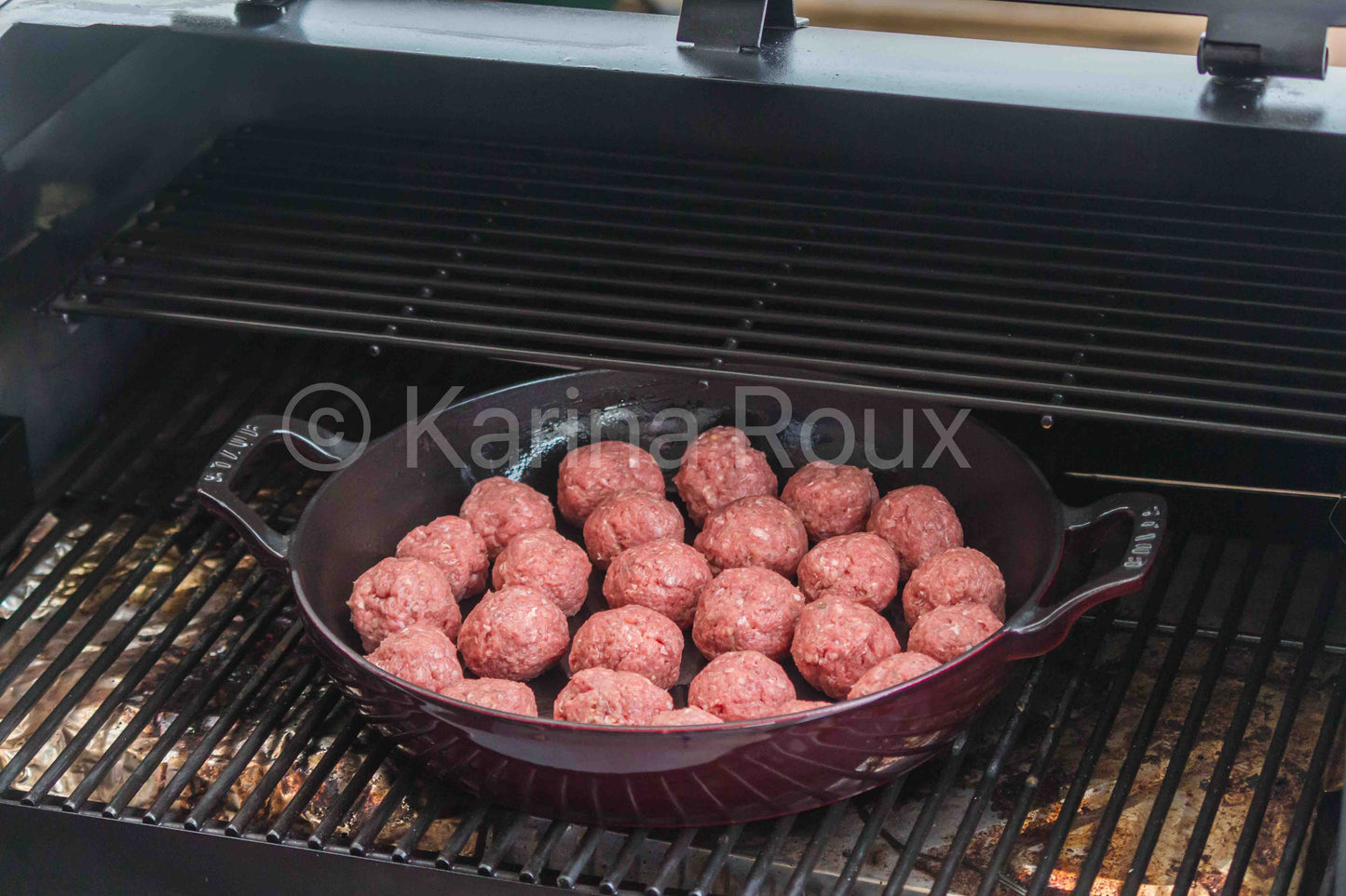 Smoked Swedish Meatballs