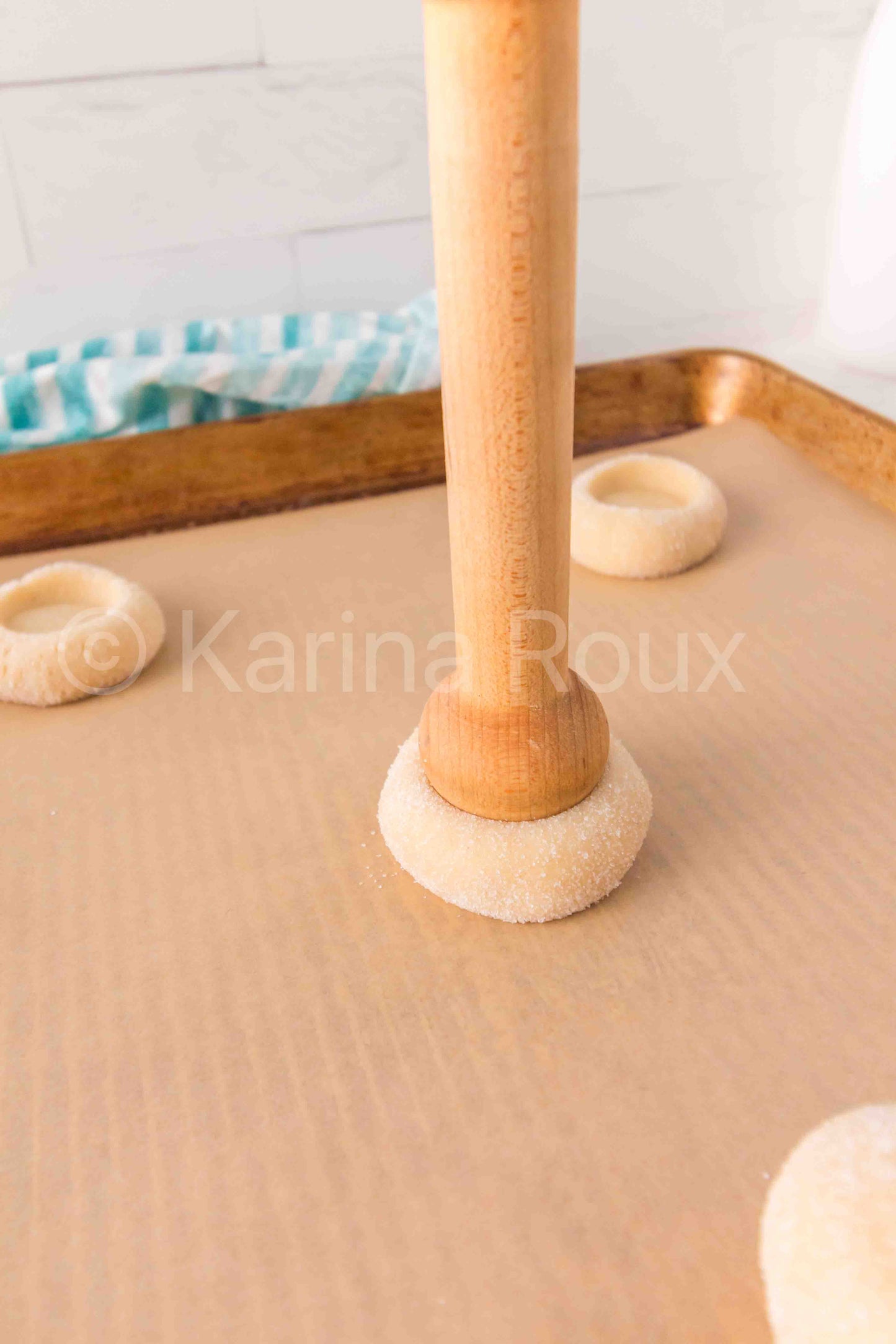 Sourdough Discard Thumbprint Cookies
