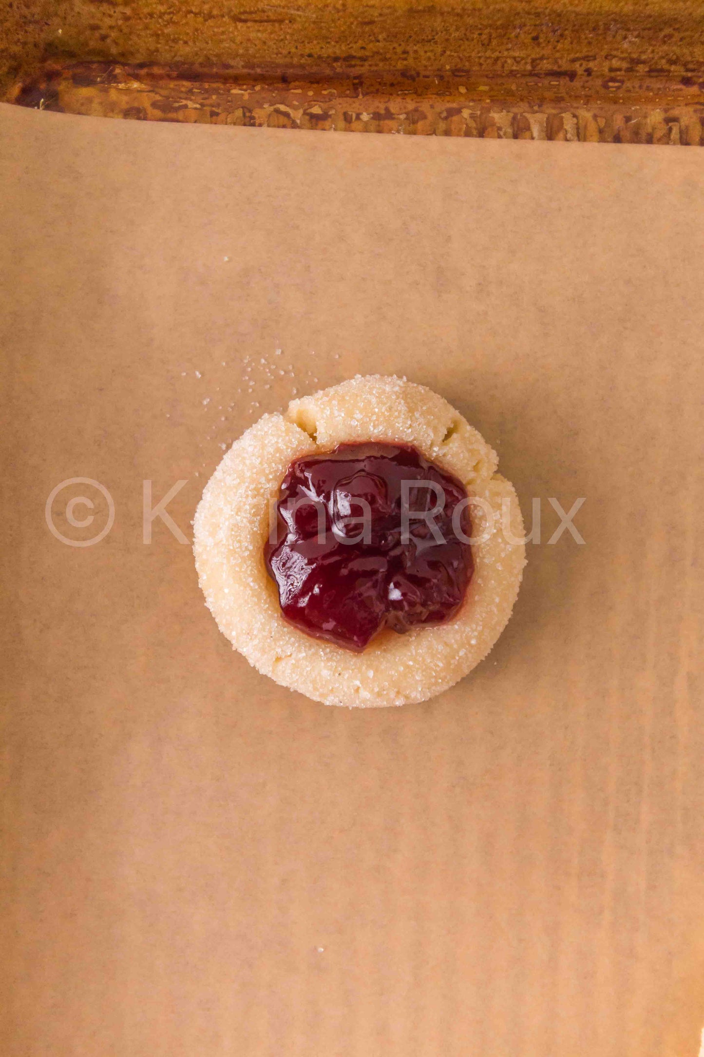 Sourdough Discard Thumbprint Cookies