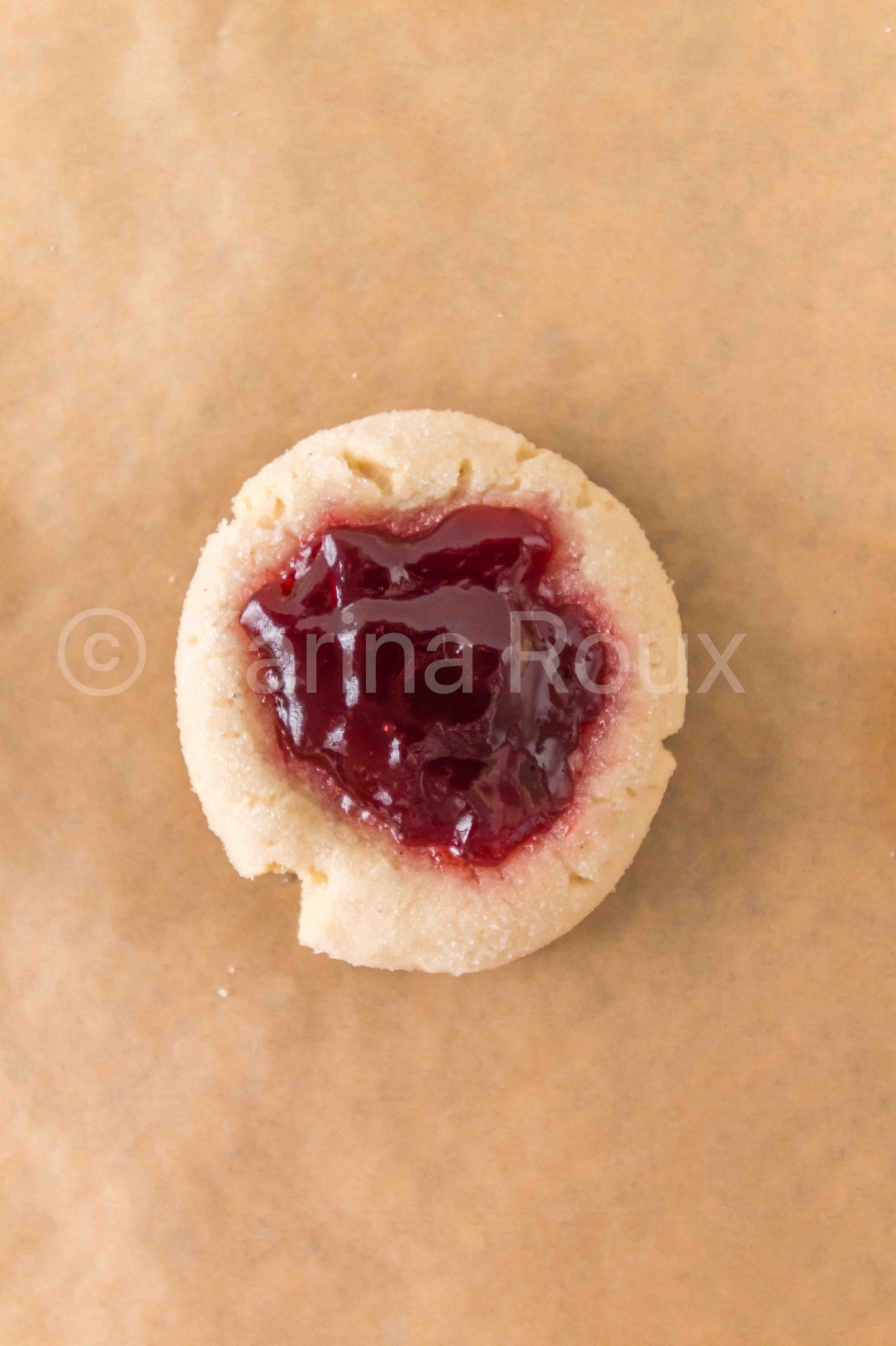 Sourdough Discard Thumbprint Cookies