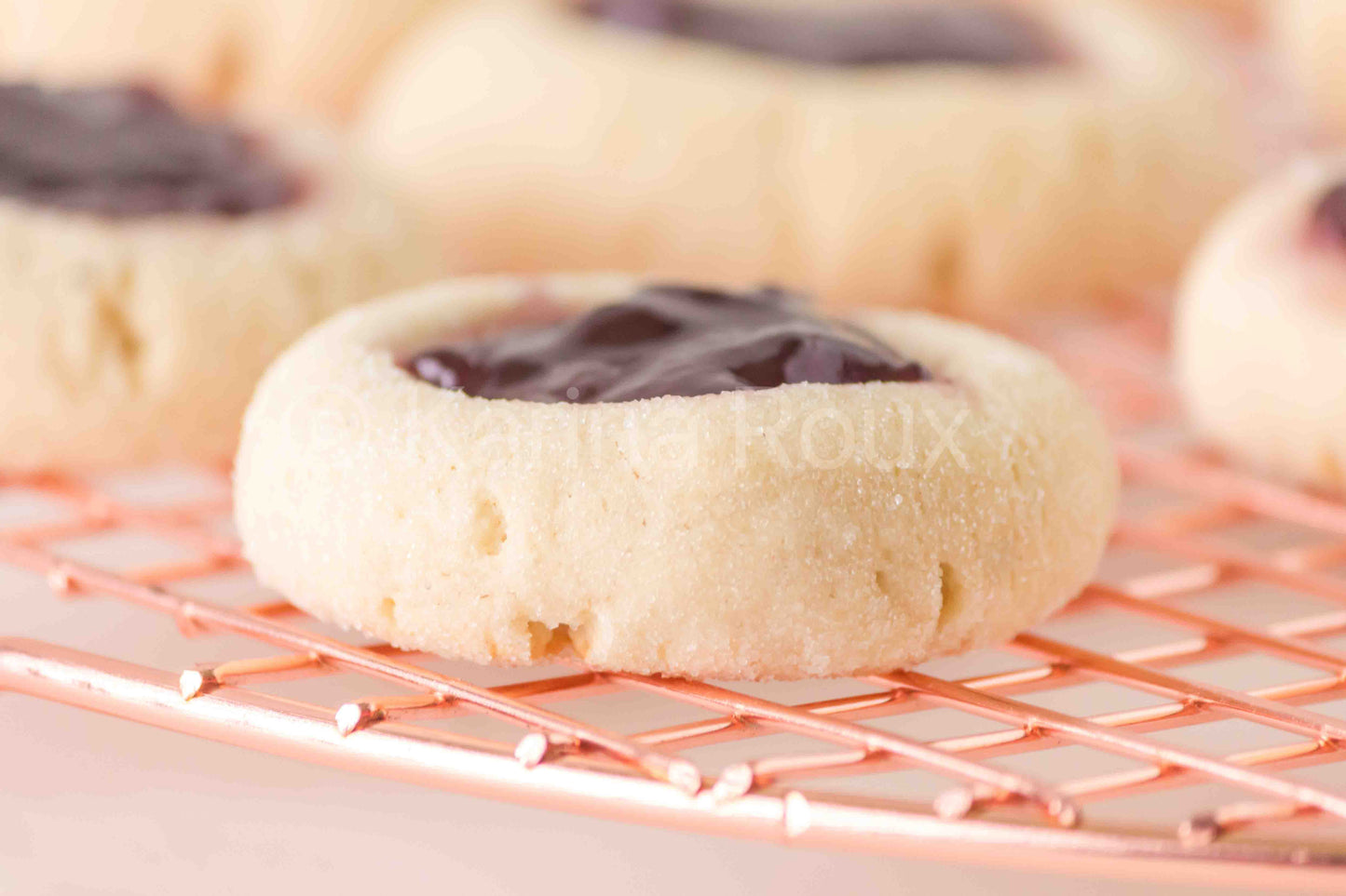 Sourdough Discard Thumbprint Cookies