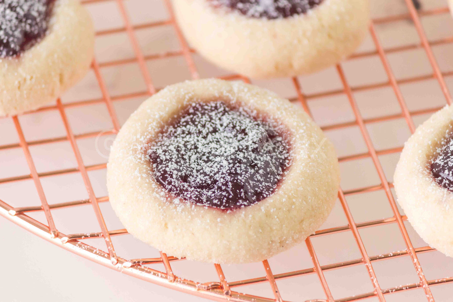 Sourdough Discard Thumbprint Cookies