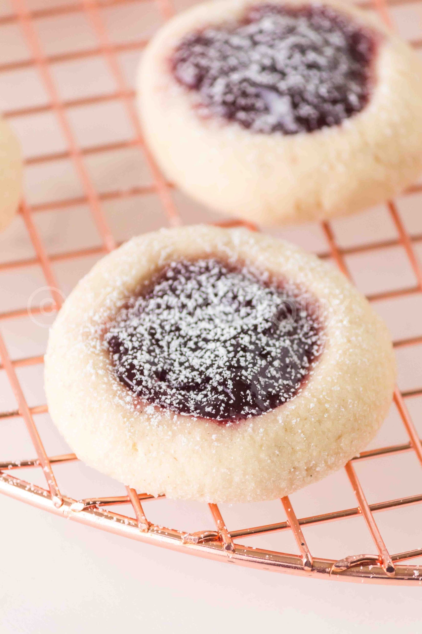 Sourdough Discard Thumbprint Cookies