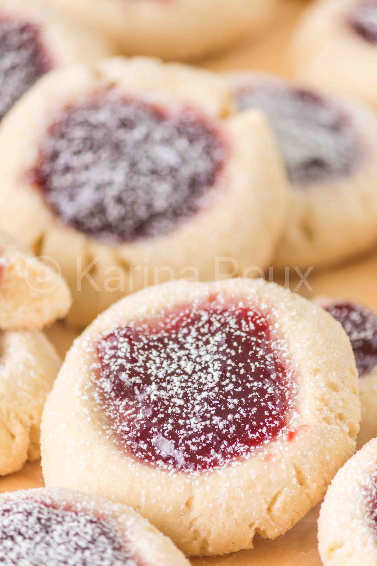 Sourdough Discard Thumbprint Cookies