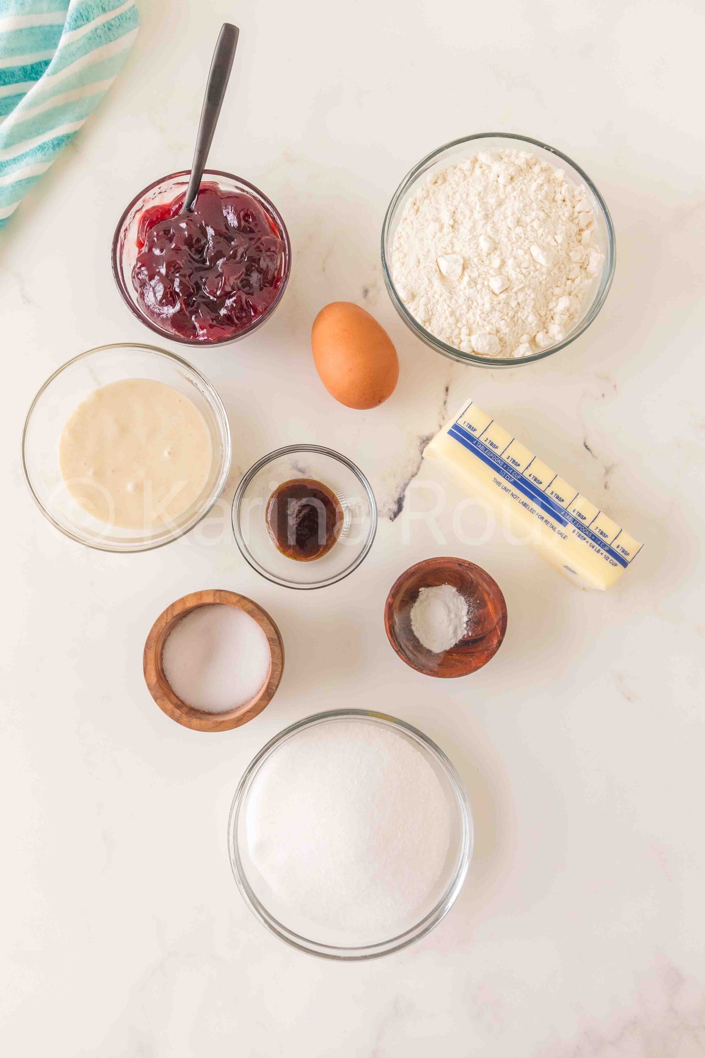 Sourdough Discard Thumbprint Cookies