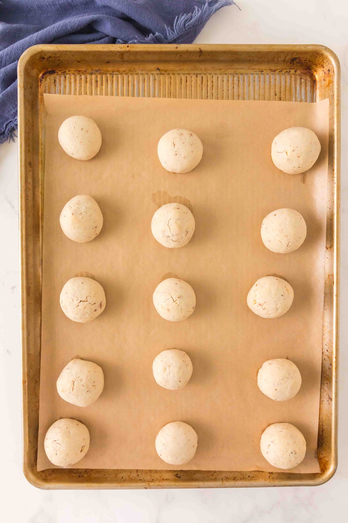 Sourdough Discard Snowball Cookies