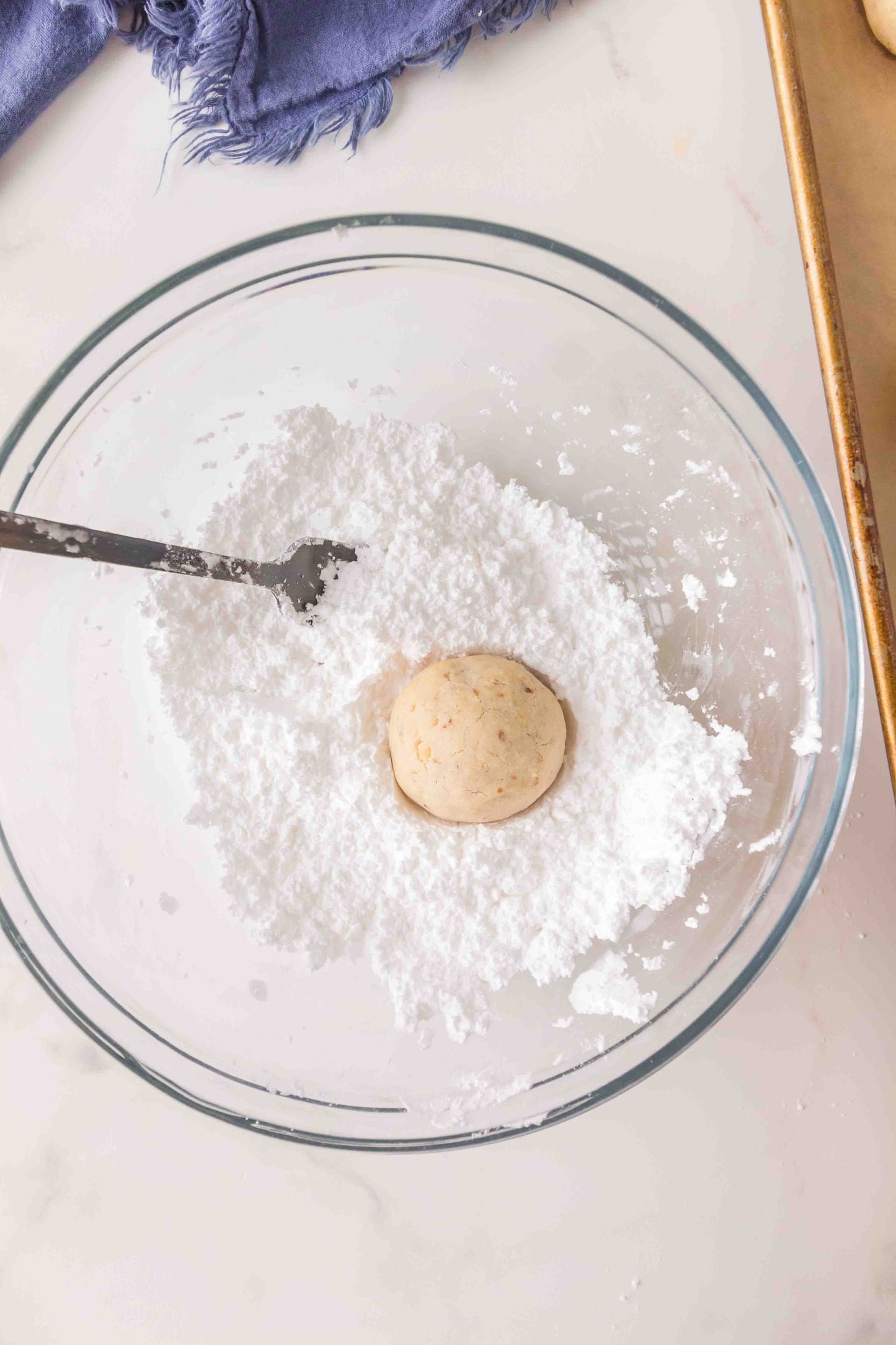 Sourdough Discard Snowball Cookies