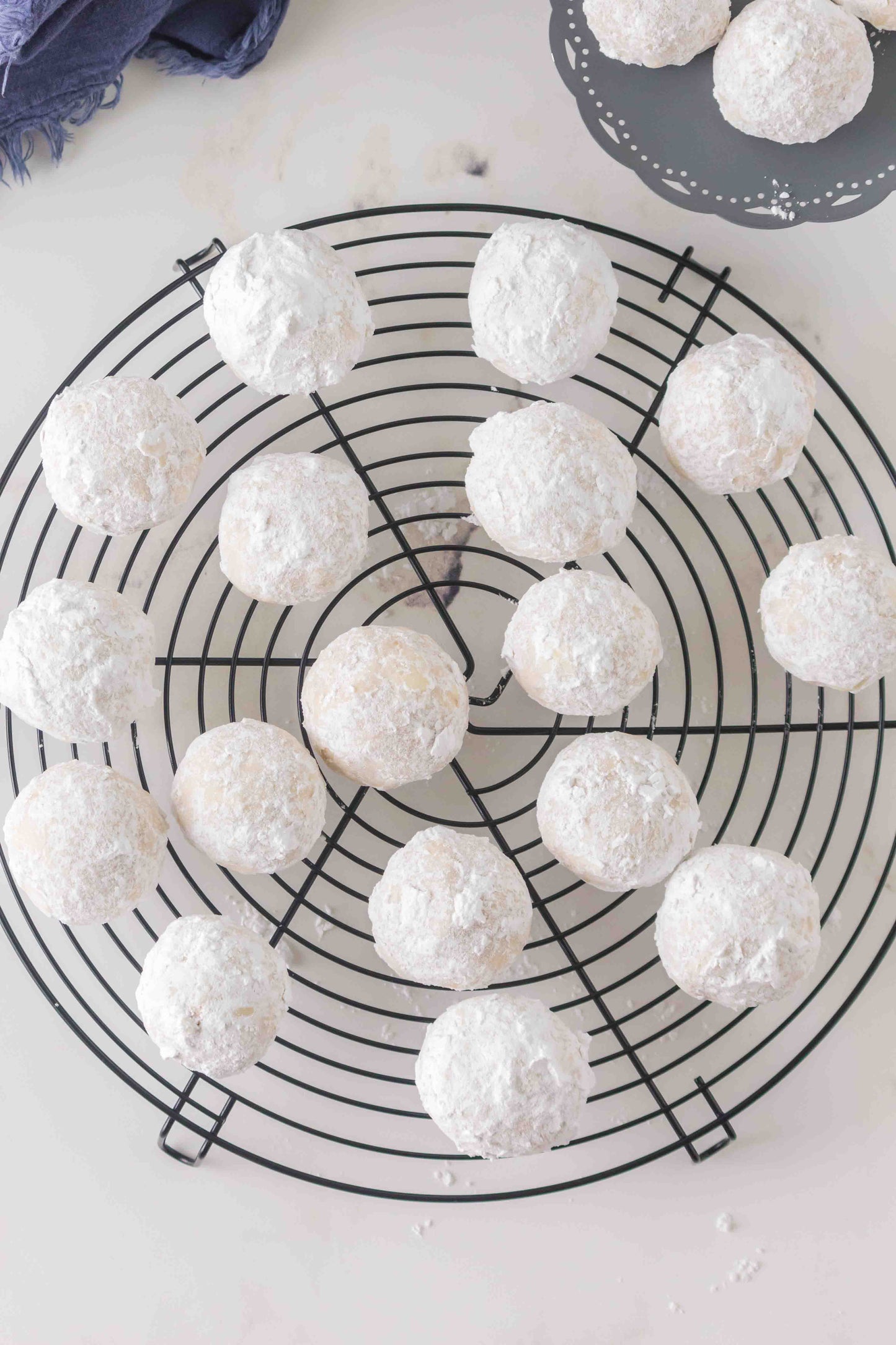 Sourdough Discard Snowball Cookies