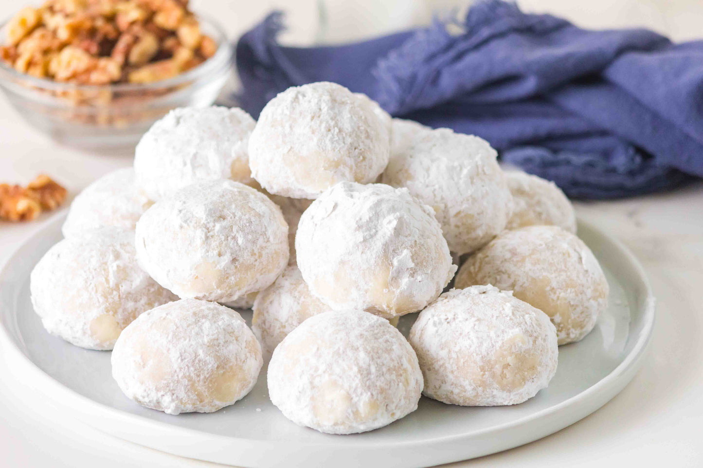 Sourdough Discard Snowball Cookies