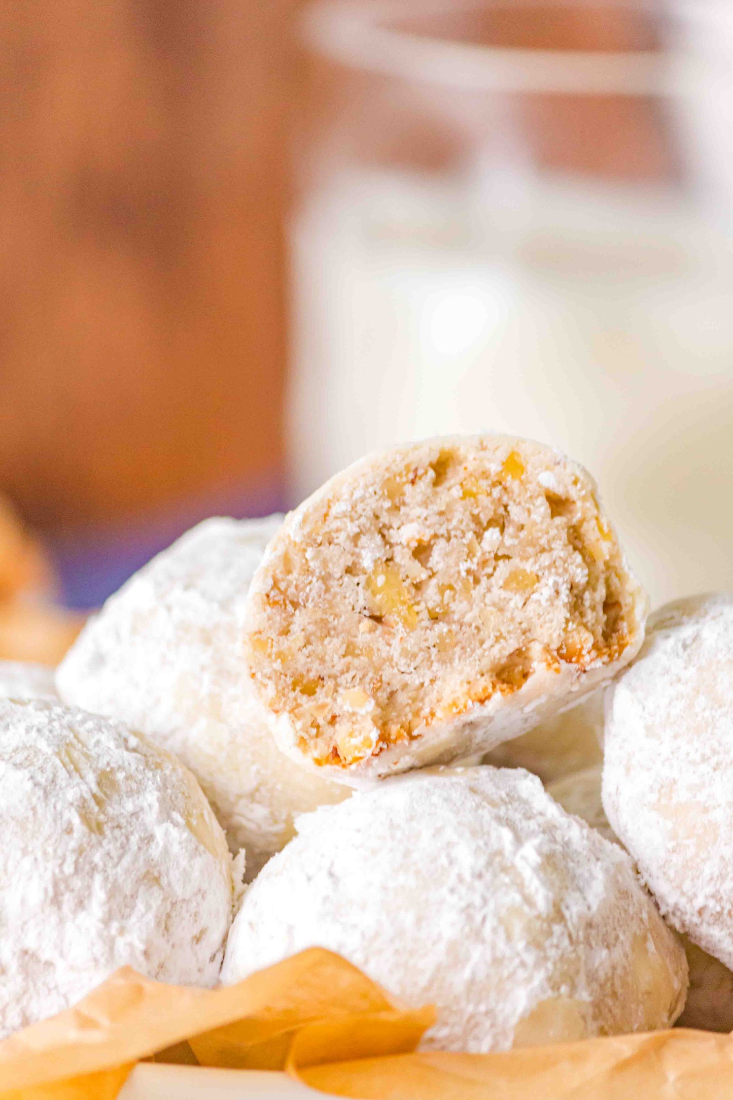 Sourdough Discard Snowball Cookies