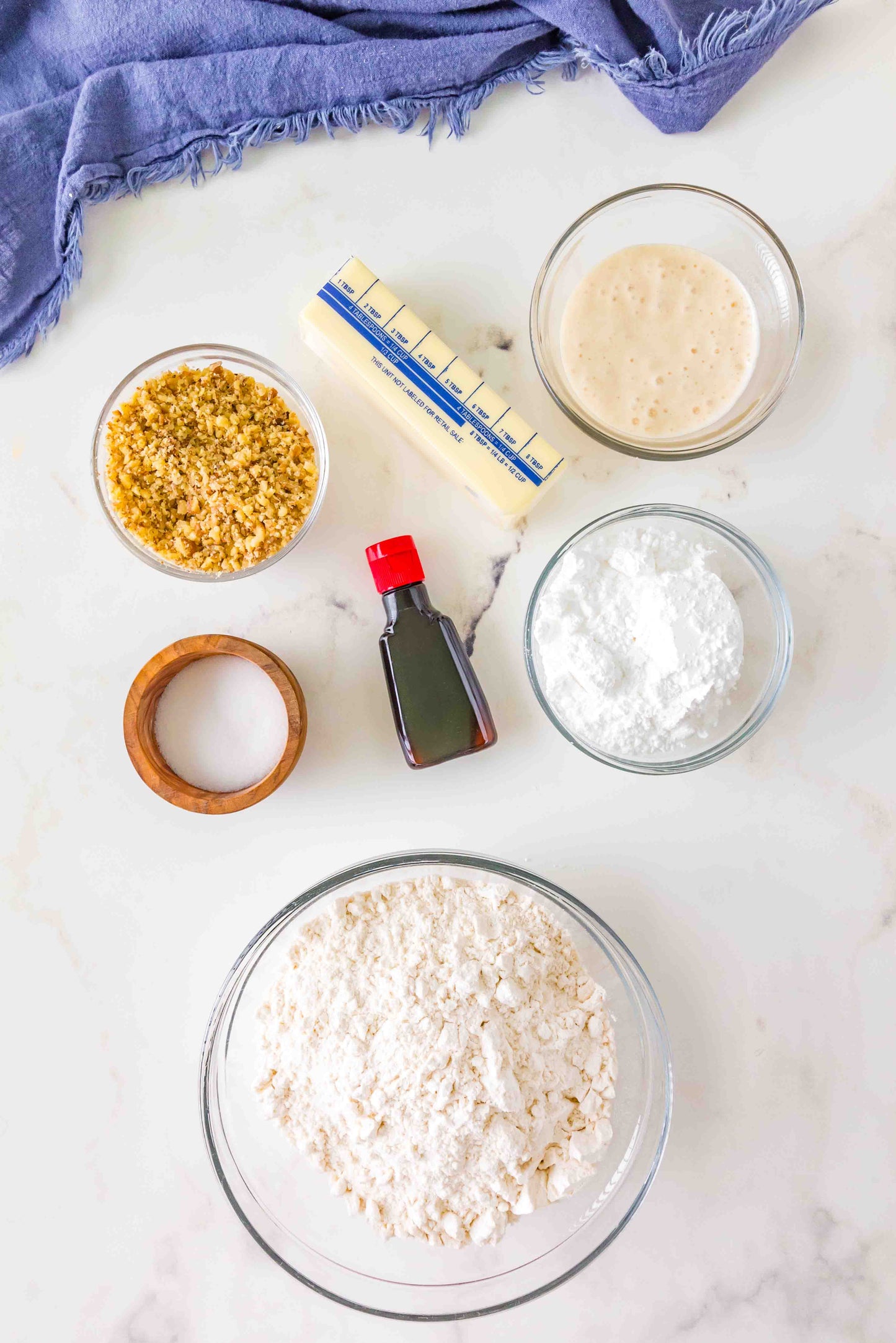 Sourdough Discard Snowball Cookies