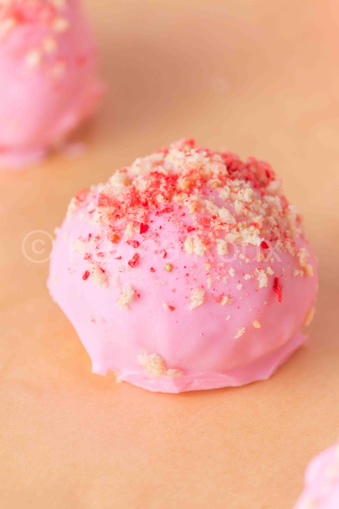 Strawberry Cheesecake Truffles (5 sets)