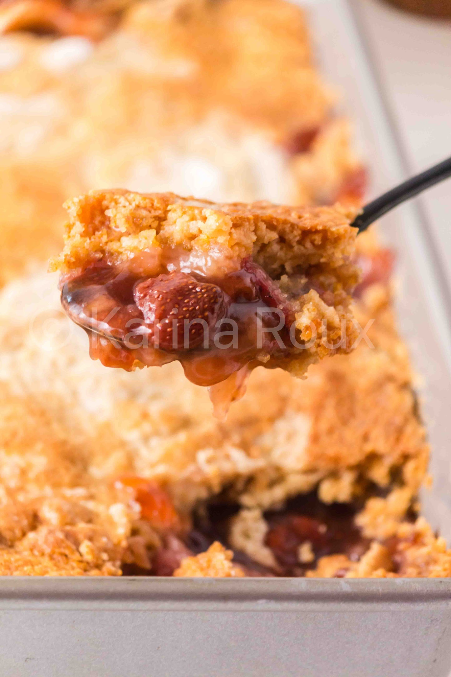 Strawberry Dump Cake - ONLY 4 SETS