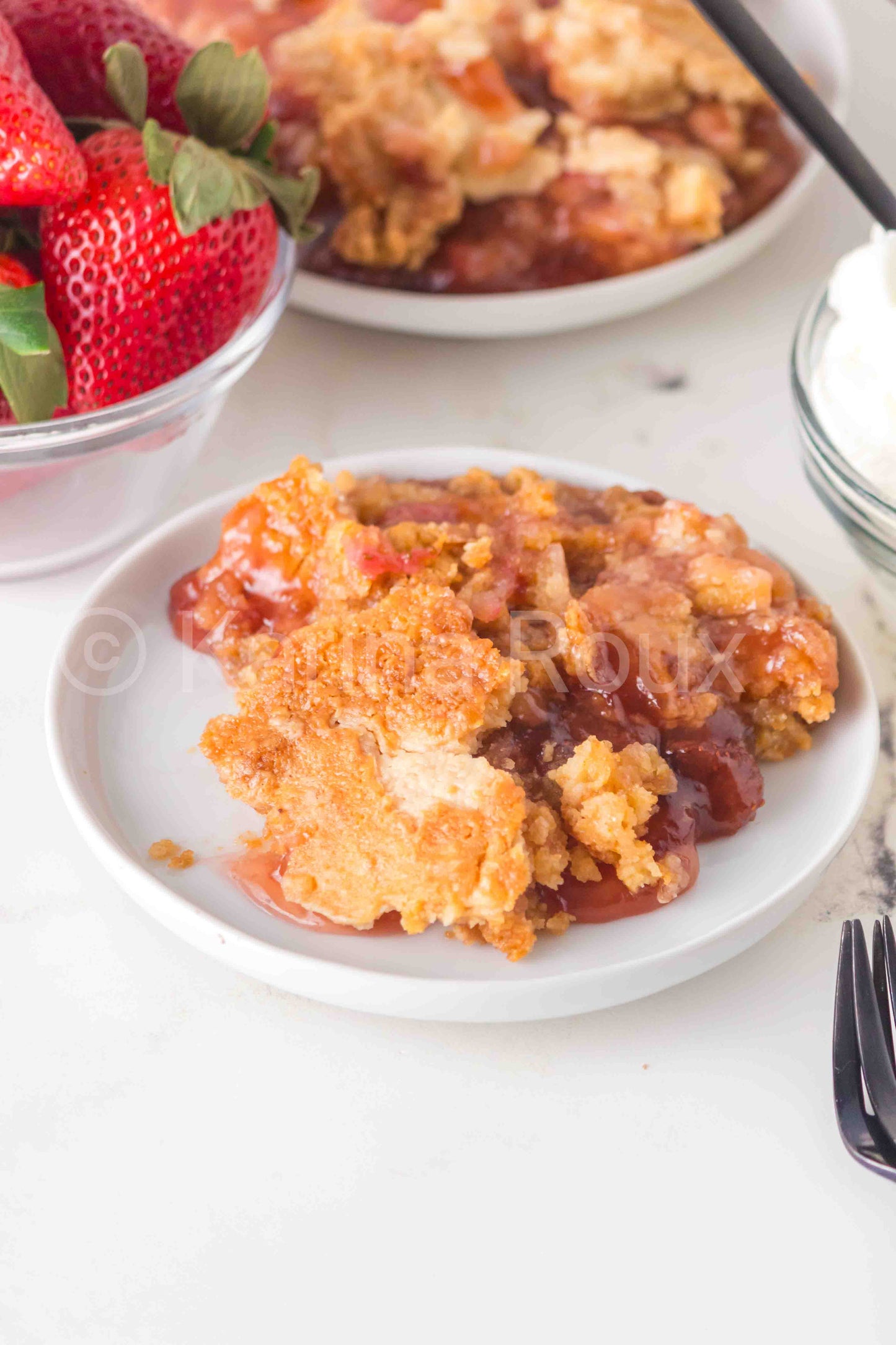 Strawberry Dump Cake - ONLY 4 SETS