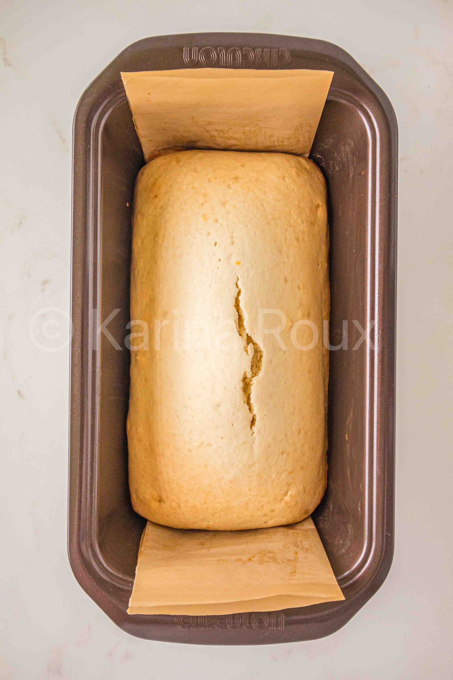 Vanilla Melted Ice Cream Bread