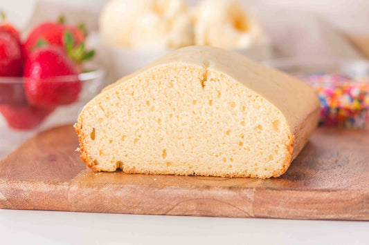 Vanilla Melted Ice Cream Bread